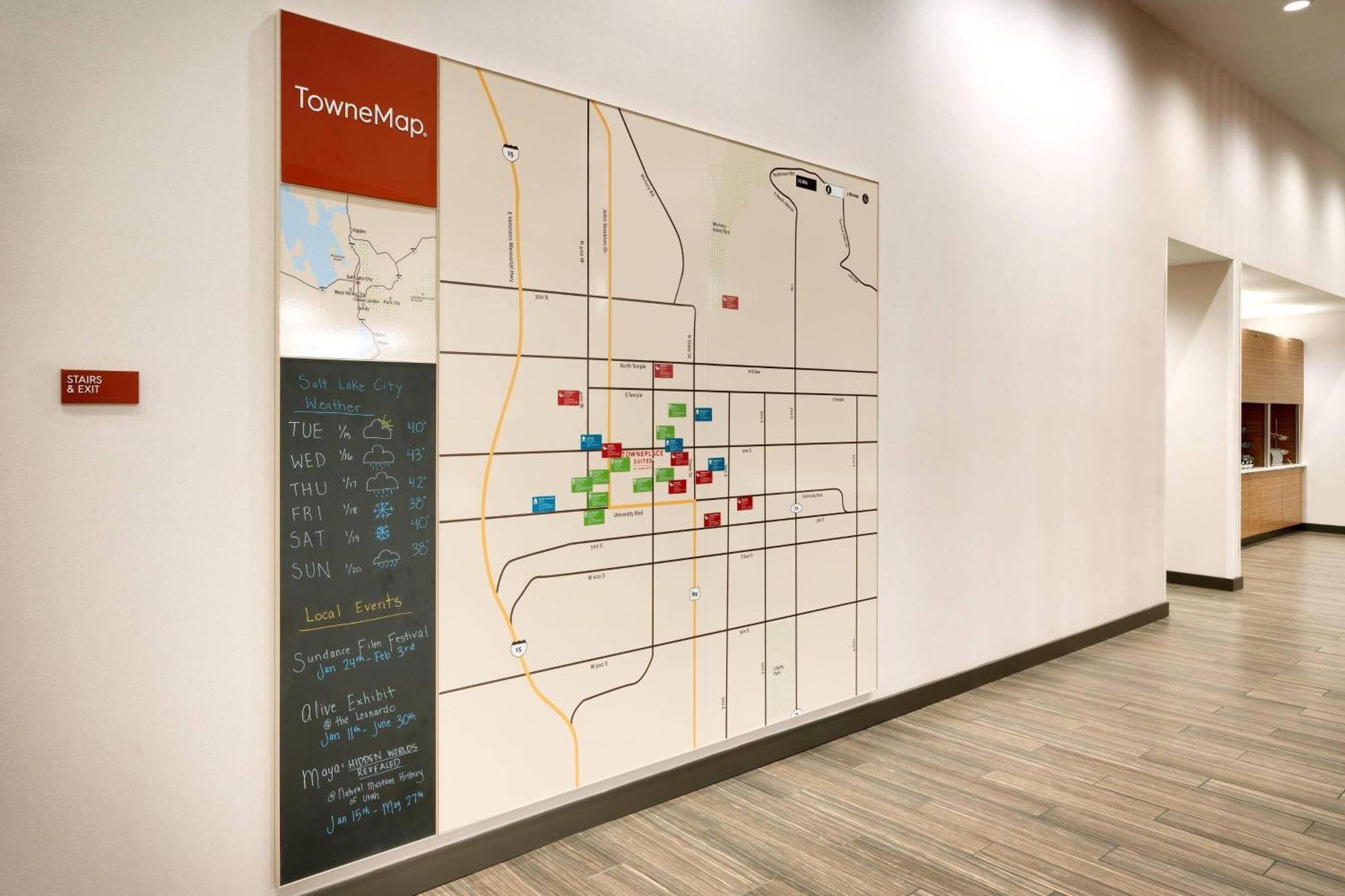 Towneplace Suites By Marriott Salt Lake City Downtown Ngoại thất bức ảnh